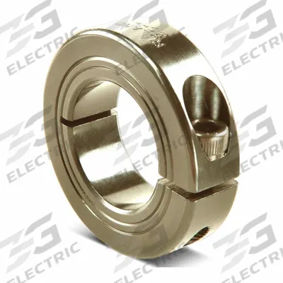 RULAND MANUFACTURING Shaft Collar: 1-Piece, Metric, Round, Clamp-On, 25 mm Bore Dia - Steel Shaft Collars