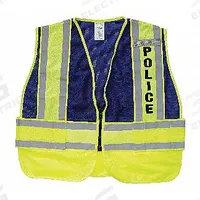 APPROVED VENDOR Pro Police Safety Vest: Safety Vest ANSI Class Class 2, Blue/Green, Polyester (MPN 8051BZ-2X-4X). Key specifications — attr358683: Zipper; attr378047: APPROVED VENDOR; attr358676: Class 2; attr358678: Polyester; attr358679: 64 in; attr1314241: Pro Police Safety Vest.