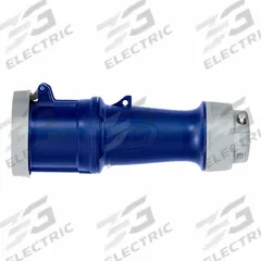 LEVITON Pin and Sleeve Connector: Blue, 120/208V AC, Three Phase, 60 A, 4 Pole, 5 Wire (MPN 560C9WLEV). Key specifications — Brand: LEVITON.