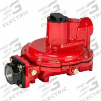 FISHER LPG Pressure Regulator: Lever-Acting Gas, 2,100,000 BtuH Gas Capacity, Aluminum, NPT x NPT (MPN R622H-BGJ). Key specifications — Brand: FISHER LPG; Body Material: Aluminum.