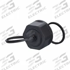METZ CONNECT IP67 Protective Cap: Protective Cap, Plastic, V1 Bulkhead, IP67/IP6X/IPX7, Black (MPN 1401018102KI). Key specifications — Brand: METZ CONNECT; For Use With: V1 Bulkhead; IP Rating: IP67; Product Type: Protective Cap; Color: Black; Material: Plastic.