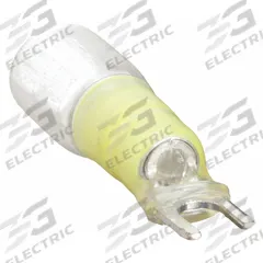 VELVAC Fork Terminals: Yellow, Nylon with Heat Shrink, #10 Stud Size, 12 AWG – 10 AWG Wire Range (MPN 30424). Key specifications — Barrel Style: Insulation Grip; Manufacturer Part Number: 30424; Brand: VELVAC.