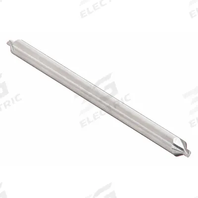 APPROVED VENDOR Center Drill: Plain Type, #6, 60°, 6 in Overall Lg - Plain-Tip Center Drills