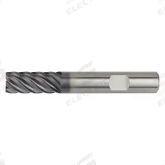 WIDIA HANITA Square End Mill: Carbide, AlTiN Coated, 6 Flute, 20 mm Mill Dia, 38 mm LOC, 104 mm OAL (MPN D51720007W)