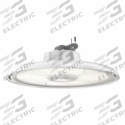 LITHONIA LIGHTING High Bay: 35,000 lm_45,000 lm_55,000 lm, 4000K/5000K, Gen Distribution - Round LED Bay Lights