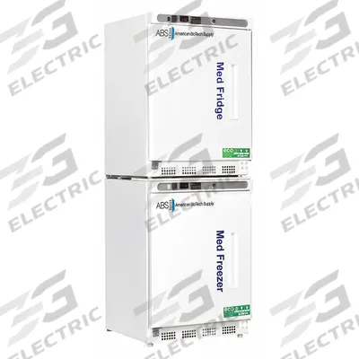AMERICAN BIOTECH SUPPLY Refrigerator and Freezer: 4.6 cu ft Refrigerator Capacity, 2 Doors - Pharmacy Refrigerator-Freezers