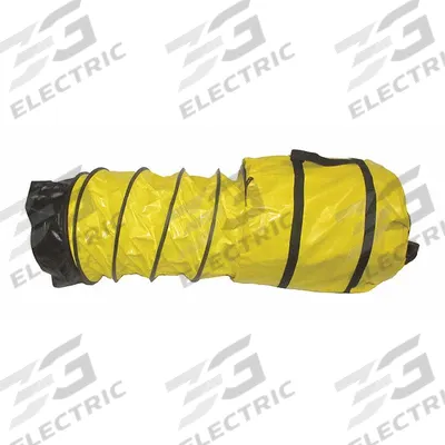AMERIC Ventilation Duct: 12 in Dia, 25 ft Lg, For Use With VAF3000P, Yellow - Ducts for Confined Spaces