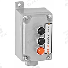 AMERICAN GARAGE DOOR SUPPLY Control Station: Open-Close-Stop, Momentary Contacts, Indoor/Outdoor (MPN 3EBX). Key specifications — attr1070078: Metallic Enclosure; attr92627: 3EBX; attr93592: AMERICAN GARAGE DOOR SUPPLY; attr1070071: Commercial Garage Door Operators; attr1070072: Momentary Contacts; attr1070073: Open-Close-Stop; attr1070075: Indoor/Outdoor; attr1070080: Ceiling Mount.