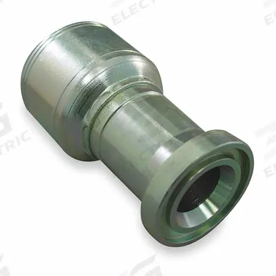 AEROQUIP Hydraulic Flange Fitting: 1 in Hydraulic Hose I.D., 1 in Hydraulic Flange Size - Crimpable Straight, Hydraulic Flange Fittings