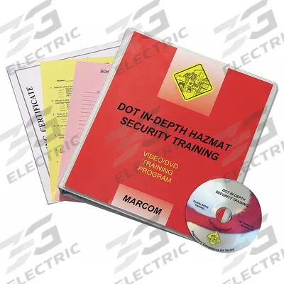 MARCOM Training Video: Driving Safety, DOT In-Dp HAZMAT Security, DVD - Hazardous Materials Transportation Training