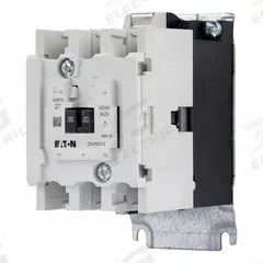 EATON NEMA Magnetic Contactor: Non-Reversing, 3 Poles, NEMA Size 1, 27 A, 208V AC (MPN CN15DN3EB). Key specifications — Brand: EATON.