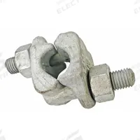 CROSBY Wire Rope Double-Saddle Clip: 1 1/8 in Compatible Rope Dia, 41 in Rope Turnback Lg, Steel (MPN 1010630). Key specifications — attr988144: Forged; attr988137: Silver; attr988149: Steel; attr988168: CROSBY.