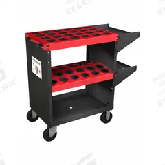 HUOT Tool Holder Cart: For NMTB40 Taper, 48 Compartments (MPN 13940). Key specifications — attr1032789: HUOT; attr1033924: 13940; attr1070348: 48.