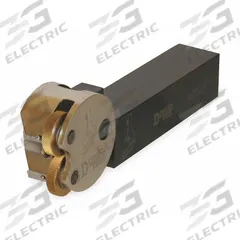 DORIAN Knurling Holder: 1 in Shank Wd, 4 in Shank Lg, 6 3/8 in Overall Lg, 2 Knurls Required, SCKN (MPN SCKN-100-M)