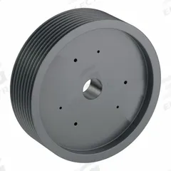 APPROVED VENDOR V-Belt Pulley: C270, 8 Groove, 27.4 in OD, Bushed Bore, J, For C/CX Belt Section (MPN 8C270J). Key specifications — Pulley Industry Number: C270; Pitch Diameter: 27 in (C); For Belt Section (broad, with similar types): C or CX.