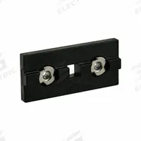 T-Slot Framing System Rollers: 15 Series, 2 25/32 in L x 1 1/4 in W x 3/8 in H, Black, High-Cycle (MPN 6596-1). Key specifications — Brand: 80/20; Housing Material: UHMW PE; Finish: Smooth.