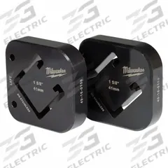 MILWAUKEE Shearing Die: Set of 1 5/8 in x 1 5/8" in Strut Shearing Dies, For 1 5/8 in Strut Wd (MPN 49-16-0158). Key specifications — attr1254160: M18™; attr1254169: Standard; attr1254180: Set of 1-5/8 in x 1-5/8" in Strut Shearing Dies; attr1254186: 49-16-0158; attr1254165: Shearing Die.