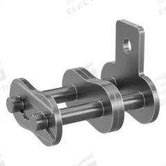 TSUBAKI Attachment Link: For Std Roller Chains, SA-1, 60, Double Strand, 3/4 in Pitch, Steel, 5 PK (MPN 60-2SA1CL). Key specifications — attr305132: Attachment; attr305112: TSUBAKI.