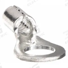 3M Ring Terminal: Bare, #8 Stud Size, 22 AWG to 18 AWG Wire Sizes, 600 V, Butted Barrel & Seam (MPN MU18-8RLX). Key specifications — Brand: 3M.