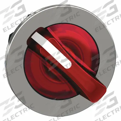 SCHNEIDER Short-Handled Selector Switch: 30 mm Panel Mount Size, 2 Positions - Illuminated Selector-Switch Operators