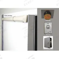 SECURITECH Anti-Ligature Door Alarm Kit: 120 V AC, Mortise, Aluminum/Steel, 100 dB Sound Level (MPN LISA-1DR3642-RH). Key specifications — Brand: SECURITECH; Cylinder Type: Mortise; Alarm Body Material: Aluminum.