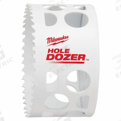 MILWAUKEE Hole Saw: 3 1/4 in Saw Dia., 3.5 Teeth per Inch, 1 5/8 in Max. Cutting Dp - Multi-Material-Cutting Hole Saws without Arbor