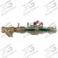 WATTS Double Check Valve Assembly: LF007, 2 in Pipe Size, FNPT x FNPT, 25.75 in Overall Lg, Plastic (MPN 2 LF007M1-QT-S-FZ). Key specifications — Shut-Off Valve Type: Ball Valve; Connection Type: FNPT x FNPT.