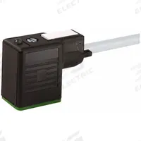 MURRELEKTRONIK Cordset: MSUD BI Female Right Angle x Bare Wire, 3 m Cable Lg, PUR, Gray, 3 Pins (MPN 7000-11061-2360300). Key specifications — Wire Size: 18 AWG; Brand: MURRELEKTRONIK; Cable Jacket Color: Gray; IP Rating: IP67.