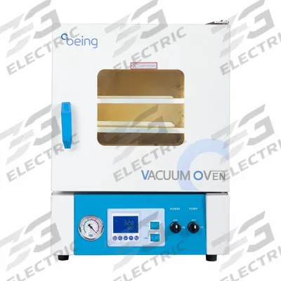 BEING SCIENTIFIC Programmable Vacuum Oven: Conductive, 4.4 cu ft Capacity, 200°C Max Temp - Vacuum Ovens