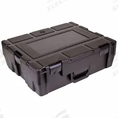 FLAMBEAU Protective Case: 15 in x 19 1/2 in x 7 3/4 in Inside, Pick and Pluck, Black, Stationary (MPN 50720). Key specifications — Closure Type: Single Throw; Brand: FLAMBEAU; Carry-On Size: No.
