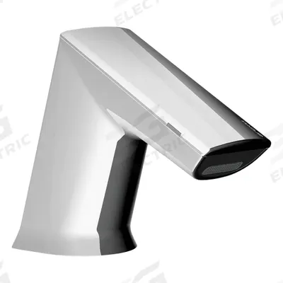 SLOAN Bathroom Sensor Faucet: BASYS, Cast Zinc, Chrome Finish, Single-Post, Hydropower - Single-Post Sensor Bathroom Faucets