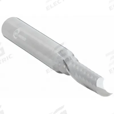 ONSRUD Solid Router Bit: Spiral O-Flute Upcut, 3/16" Cut Dia - Spiral O-Flute Router Bits for Aluminum