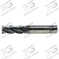 OSG Corner Radius End Mill: Carbide, TiAlN Coated, 4 Flute, 3/4" Mill Dia, 2-1/4" LOC, 0.06" Rad (MPN VG434-7511)