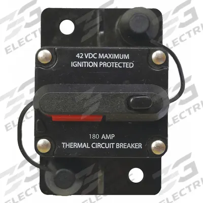 BATTERY DOCTOR Automotive Circuit Breaker: 31200, 42V DC, 180 A at 12V DC - Surface Mount Automotive Circuit Breakers