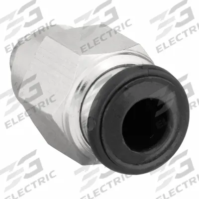 AIGNEP USA Push-Fit Adapter Fitting: 4 mm OD x 5 mm Pipe Size, Push-to-Connect x BSPP - Nickel-Plated Brass Tube Fittings