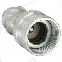 SAFEWAY HYDRAULICS Hydraulic Quick Connect Hose Coupling: 3/8 in Coupling Size, Steel, Male (MPN S35-3P). Key specifications — Thread Size: 3/8"-18; Brand: SAFEWAY HYDRAULICS; Body Material: Steel.