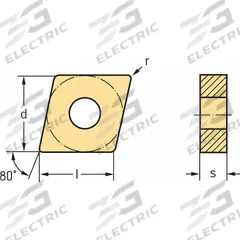 WALTER Diamond Turning Insert: CNMG644-MK5 WKK20S, CNMG190616-MK5 WKK20S (MPN 6144689). Key specifications — attr257732: CNMG644-MK5 WKK20S; attr257733: CNMG190616-MK5 WKK20S.