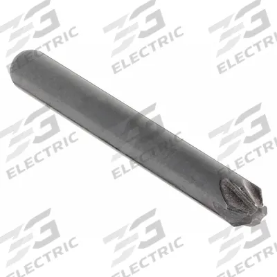 KEO Countersink: 60°, 6 Flute, 3/8 in Body Dia - Smooth-Finish Six-Flute Countersinks