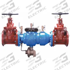 WILKINS Reduced Pressure Principle Backflow Prev: 375, Std Configuration, Ductile Iron, Flange (MPN 6-375). Key specifications — Shut-Off Valve Type: NRS Gate Valve; Connection Type: Flange.