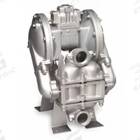 SANDPIPER Double Diaphragm Pump: Cast Iron Body, 2 in, NPT Connection, 135 gpm, 231 ft Max. Head (MPN HDB2,DS4CI.). Key specifications — Brand: SANDPIPER; Seat Material: 316 SS; Check Valve Material: Santoprene.
