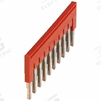 SCHNEIDER Bridge: Red (MPN NSYTRAL410). Key specifications — Compatible Manufacturer Model Number: NSYTRR42; Compatible with Product Type: TRV Screw Terminal Block; Brand: SCHNEIDER.