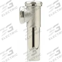 ZURN T-Connector: Cast Brass, Chrome, Silver, 1 1/2 in Nominal Pipe Size, 6 5/8 in Overall Lg, Slip (MPN ZR7440B-SC). Key specifications — Finish: Chrome; Includes: Washers; Brand: ZURN; Material: Cast Brass; Connection Type: Slip.