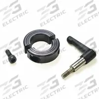 RULAND MANUFACTURING Quick Clamping Shaft Collar: 60 mm Bore Dia, Round, 1215, Carbon Steel, Black (MPN LV-MSP-60-F). Key specifications — Handle Color: Black; Collar Material Finish: Black Oxide; Brand: RULAND MANUFACTURING.