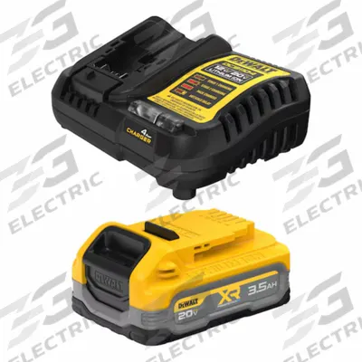 DEWALT Battery Kit: 20V MAX*, 3.5 Ah, Battery Included, Charger Included - DEWALT Cordless Tool Batteries