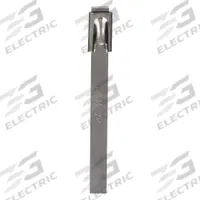 TY-RAP Cable Tie: 14 1/2 in Nominal Lg, 4 in Nominal Max. Bundle Dia., 0.31 in Wd, Silver, 50 PK (MPN LS-7.9-360A). Key specifications — Brand: TY-RAP; Locking Style: Ball Lock; Color: Silver.