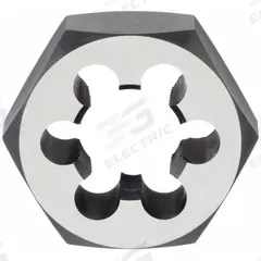 CHICAGO-LATROBE Pipe and Conduit Thread Die: 1"-11.5 NPT, 2 3/8" Hex Wd, Carbon Steel (MPN 411900)
