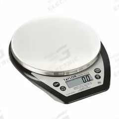 TAYLOR PRECISION PRODUCTS Food Scale: 6 in Weighing Surface Dp, 6 in Weighing Surface Wd, LCD (MPN 1020nfs10). Key specifications — Readability: 1 g/0.1 oz; Brand: TAYLOR; IP Rating: Not IP Rated.