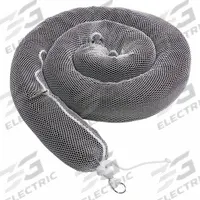 PIG Sorbent Boom: 5 in Dia, 10 ft Lg, 6 gal, Ring, Black/White, 4 PK (MPN BOM412). Key specifications — Color: White; Filler Material: Polypropylene; Outside Skin Material: Polypropylene; Brand: PIG.