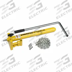 ENERPAC Hydra-Lift: 25-100 Ton H-Frame Press (MPN IPL100). Key specifications — attr1088492: IPL100; attr1088493: ENERPAC; attr1088500: Accessory Chain; attr1161172: 25-100 Ton H-Frame Press.