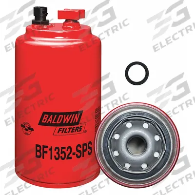 BALDWIN FILTERS Fuel Filter: Spin-On, 3 11/16 in Outside Dia, M20-1.50 Thread Size - Spin-On Fuel Filters